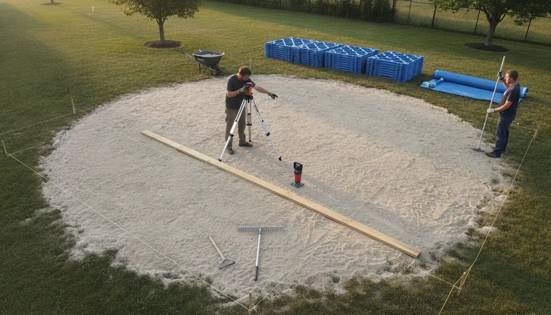 How to Level Ground for an Above Ground Pool: A Technical Guide to Site Preparation visual summary
